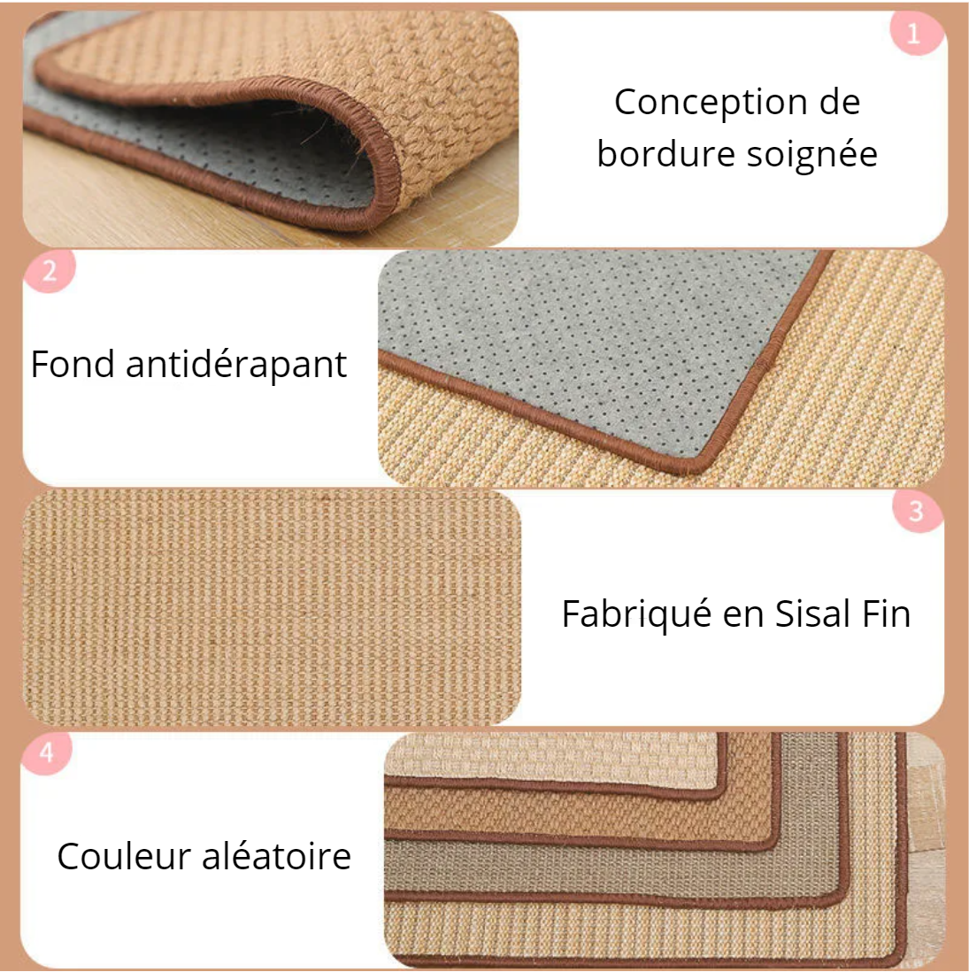 Kittyspets - Tapis de Protection Anti-griffures pour Canapé