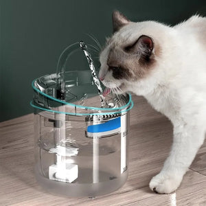 AKOA - Fontaine à Eau pour Chat Filtrante